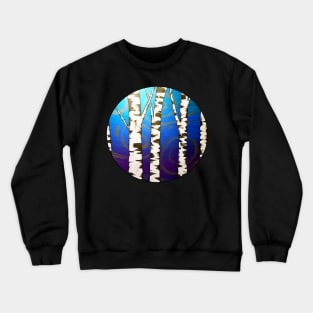 Blue Birches Crewneck Sweatshirt